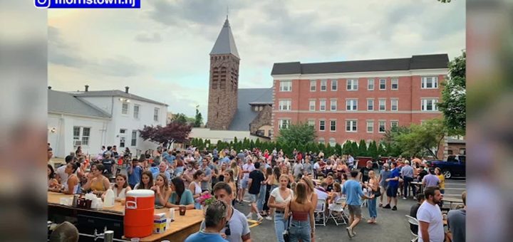 Reopening NJ: Morristown beer garden shut down after photo of ...
