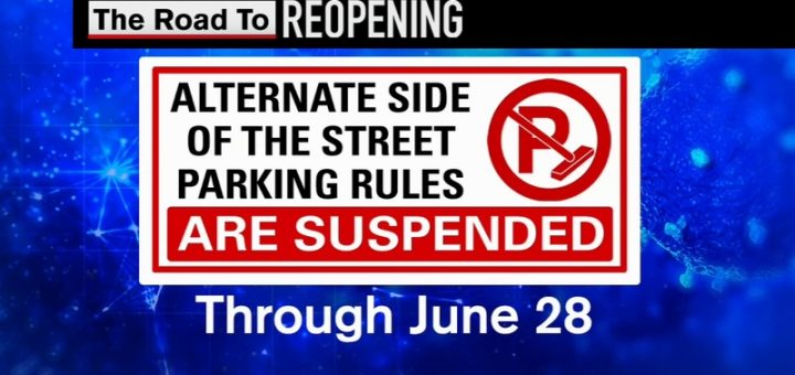 Coronavirus NYC Update: Suspension of alternate side parking ...