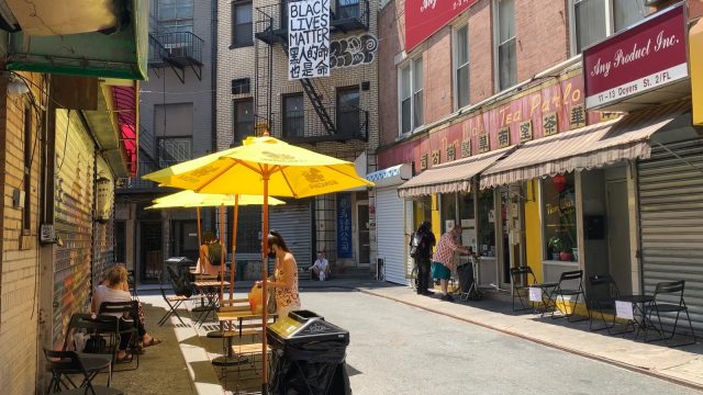 纽约市公布首批施行”户外用餐“制度22地区_图1-4