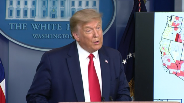 川普宣布取消共和党全国代表大会活动 川普宣布取消共和党全国代表大会活动_图1-1