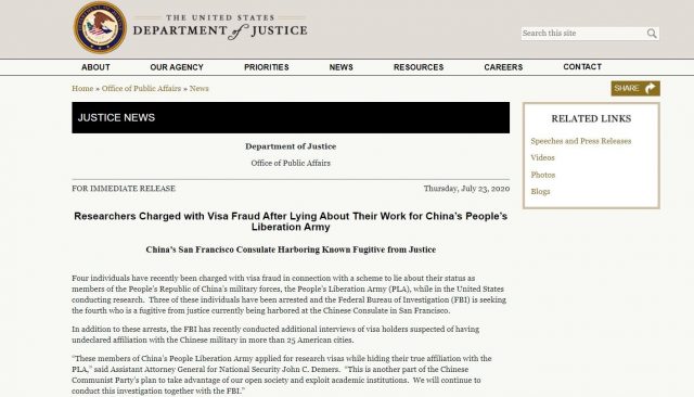 中国公民涉签证欺诈案再传新消息 FBI多地约谈美签持有者 中国公民涉签证欺诈案再传新消息 FBI多地约谈美签持有者_图1-3